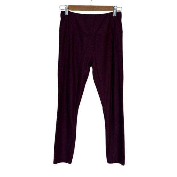 Varley Leggings Women‎ Small Plum Purple Yoga Activewear Athleisure Casual - Picture 1 of 7